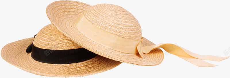 女士草帽png免抠素材_88icon https://88icon.com 凉帽 女士 帽子 草帽 草编