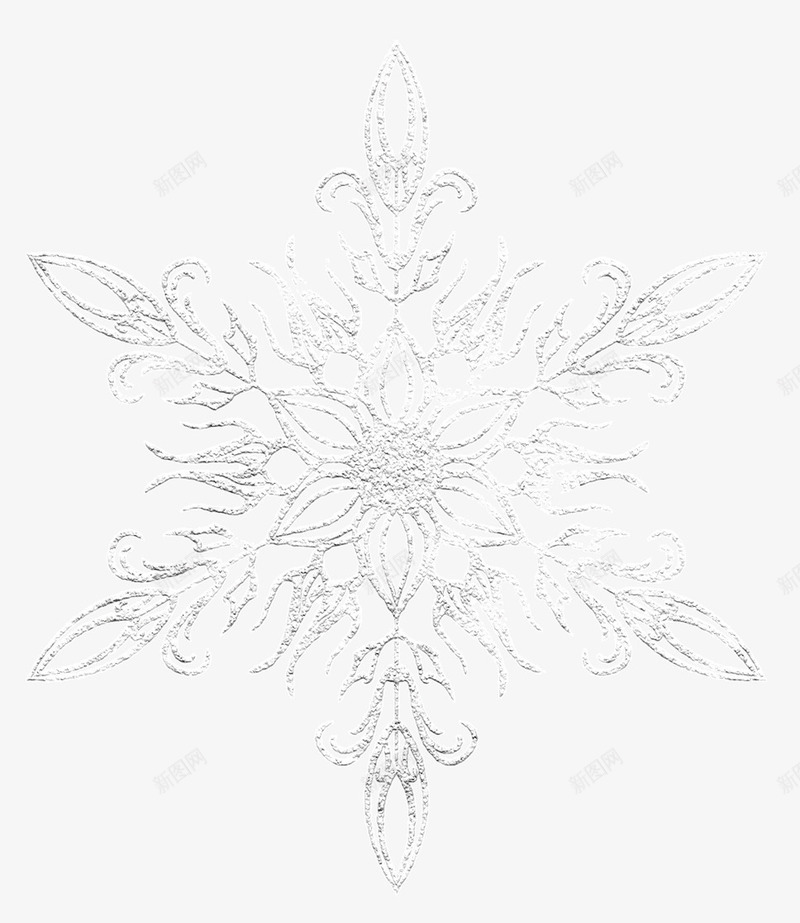 通透明亮雪花png免抠素材_88icon https://88icon.com 明亮雪花 通透雪花 雪花