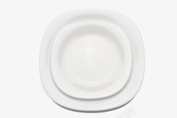 白色瓷器餐具餐盘素材