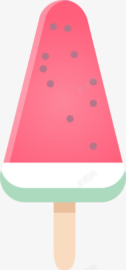 水果棒冰卡通西瓜雪糕装饰高清图片
