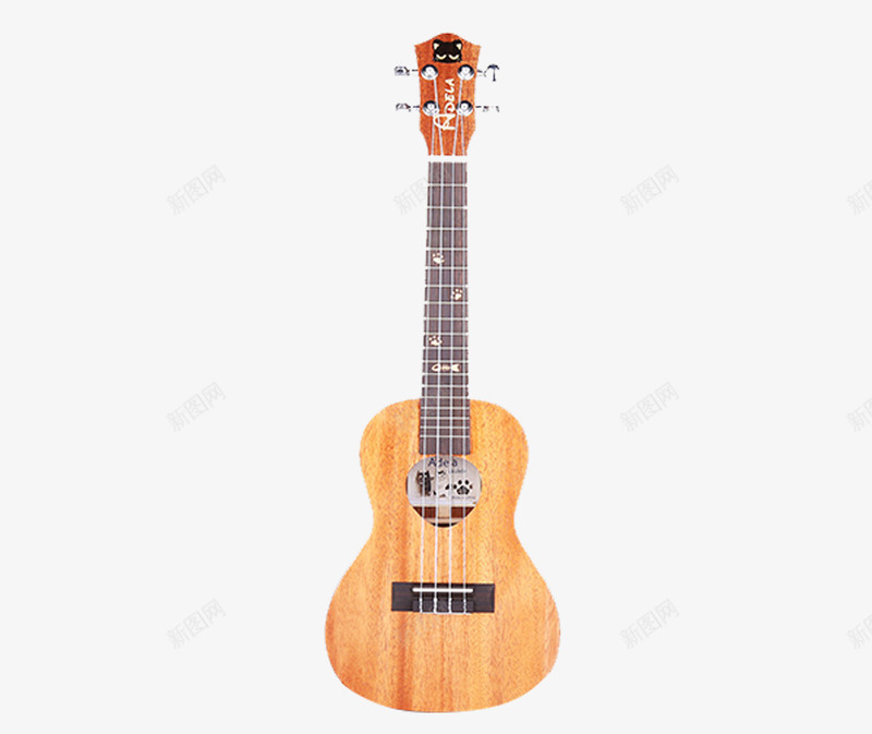 尤克里里png免抠素材_88icon https://88icon.com 乌克丽丽 乐器 单板尤克里里 喵琴 桃花心木单板 阿德拉