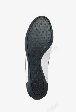 黑色柔软的小白鞋橡胶鞋底实物素材