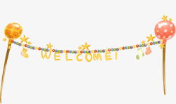 创意扁平风格圣诞节元素素材