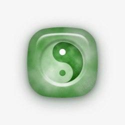翡翠八卦素材