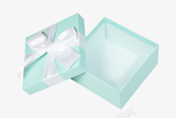 空白礼盒tiffinity色礼物盒子高清图片