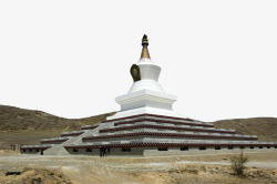 稻城西藏佛塔高清图片