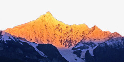 梅里雪山风景卡瓦格博峰高清图片
