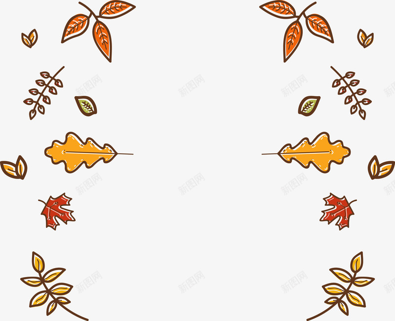 感恩节树叶装饰png免抠素材_88icon https://88icon.com 叶子 感恩节 感恩节装饰 枫叶 树叶 树叶装饰 西方节日 边框