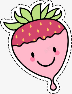 草莓水果装饰素材