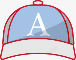 A字棒球帽素材