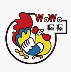 喔喔喔喔糖果零食品牌LOGO矢量图图标高清图片