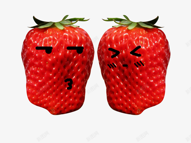 表情草莓采摘png免抠素材_88icon https://88icon.com 可爱 水果 草莓 草莓采摘 表情 食物