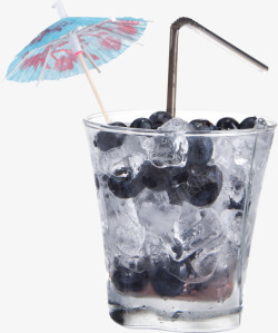蓝莓汁冰镇蓝莓汁高清图片