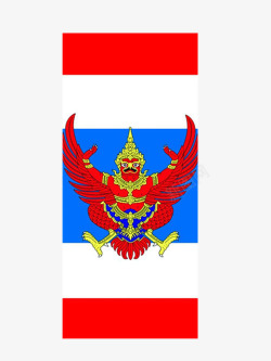 泰国国旗国徽卡片素材