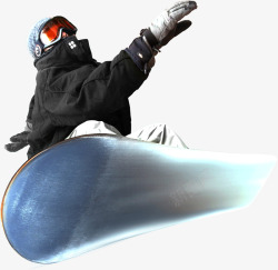 滑雪人物冬季户外素材