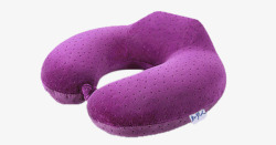 紫色u型枕素材
