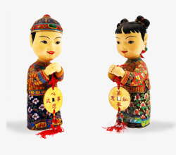 卡通人偶新年素材