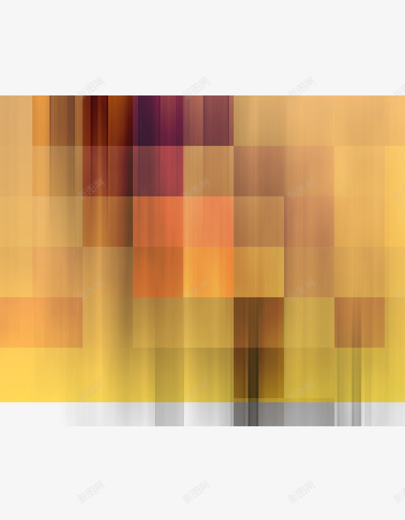 黄色背景时尚桌面png免抠素材_88icon https://88icon.com 晶格 晶格背景 桌面 模糊 混乱背景