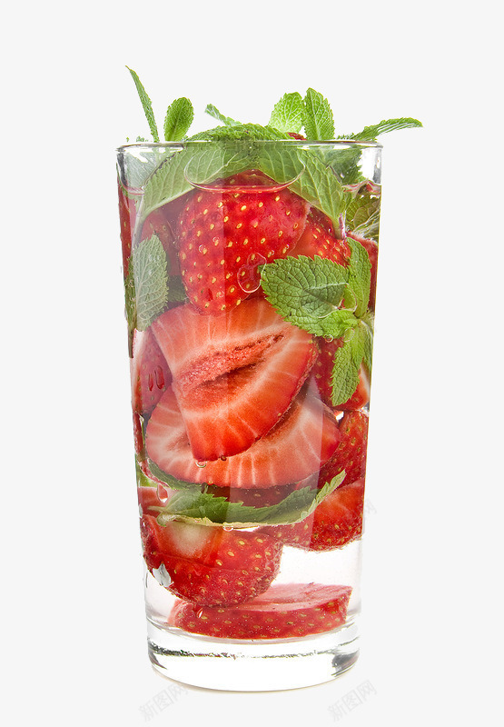 一杯子的草莓png免抠素材_88icon https://88icon.com 杯子 水果 草莓