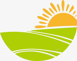 生态农业下载太阳生态农业矢量图图标高清图片