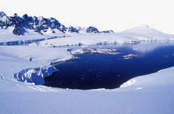 旅游景区南极唯美南极雪高清图片
