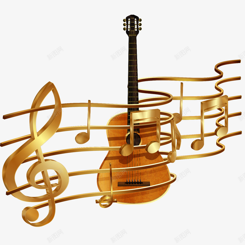 小提琴和音符png免抠素材_88icon https://88icon.com 乐器 乐谱 创意 小提琴 金属质感 音乐 音符