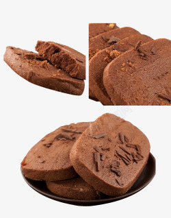 巧克力曲奇饼干素材