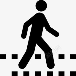 雨中行人pedestriancrossingicon图标图标