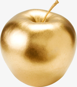 金色苹果素材