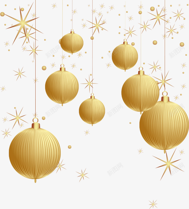 华丽金闪闪吊饰png免抠素材_88icon https://88icon.com 华丽的吊饰 卡通 圣诞 圣诞球 圣诞节 圣诞装饰 平面吊饰 星星 矢量吊饰 金色 金闪闪的吊饰 闪光