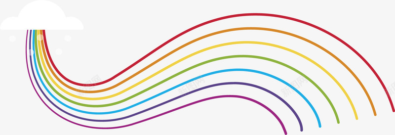 七色线条彩虹波浪矢量图ai免抠素材_88icon https://88icon.com 七色彩虹 彩色线条 彩虹 彩虹波浪 矢量png 线条 矢量图