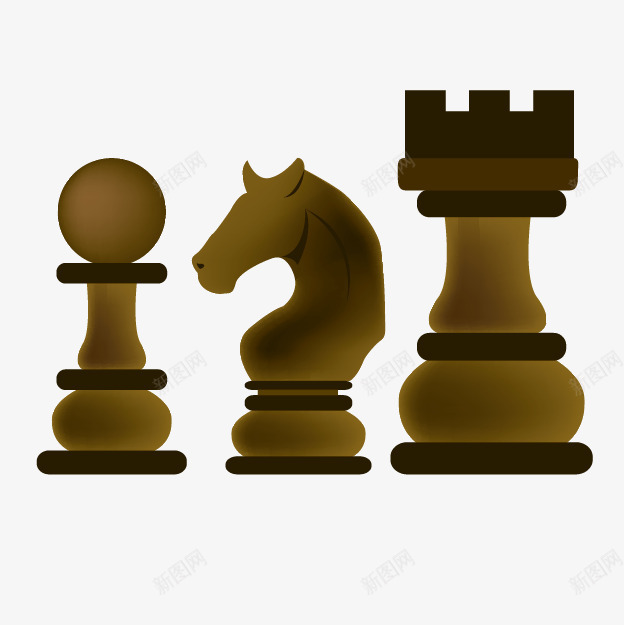 卡通国际象棋png免抠素材_88icon https://88icon.com 休闲棋类 卡通象棋 国际象棋 游戏竞技