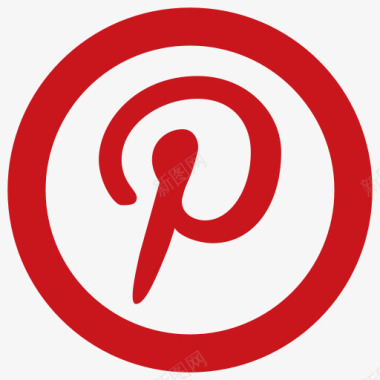 Pinterest的图标社会网络图标