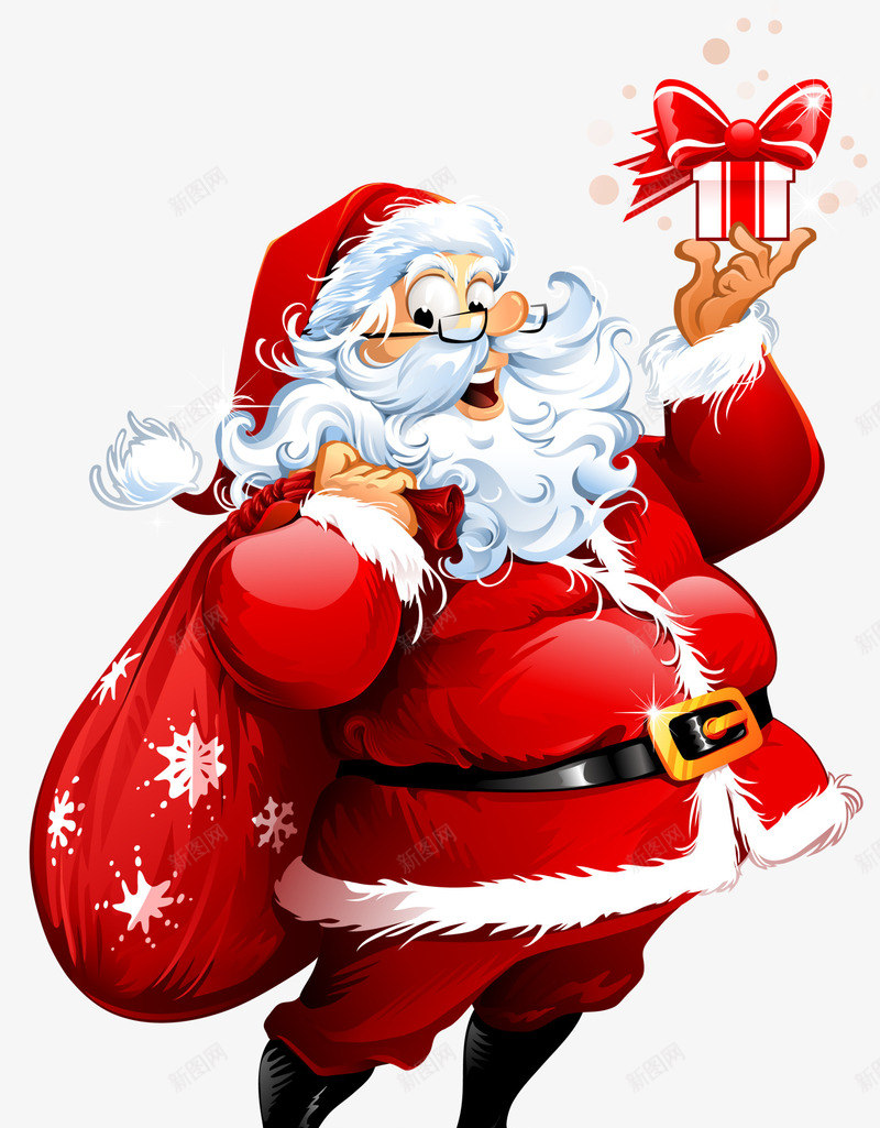 冬日送礼物圣诞老人png免抠素材_88icon https://88icon.com 冬日老人 卡通老人 圣诞快乐 圣诞老人 圣诞节 装饰图案