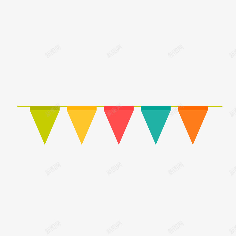 生日聚会庆祝彩旗png免抠素材_88icon https://88icon.com 2岁 三角形 卡通 周年庆 庆祝 彩旗 生日快乐 生日聚会