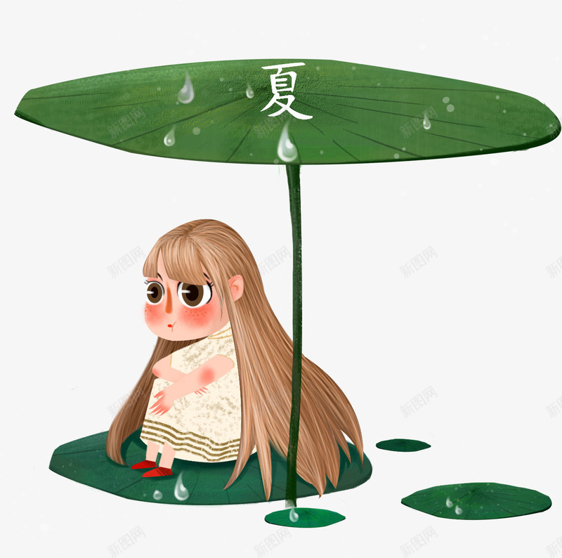 夏天小清新插画手绘卡通装饰插图png免抠素材_88icon https://88icon.com 卡通 夏天 夏天小清新插画手绘卡通装饰插图躲在荷叶下的小女孩免费下载 小女孩 小清新 手绘 插画 装饰插图 躲在荷叶下