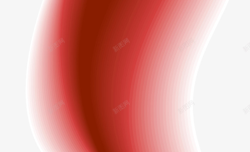 红色曲线纹理png免抠素材_88icon https://88icon.com 梦幻弧线 模糊线条 波形纹理 清新曲线 红色纹路 装饰图案