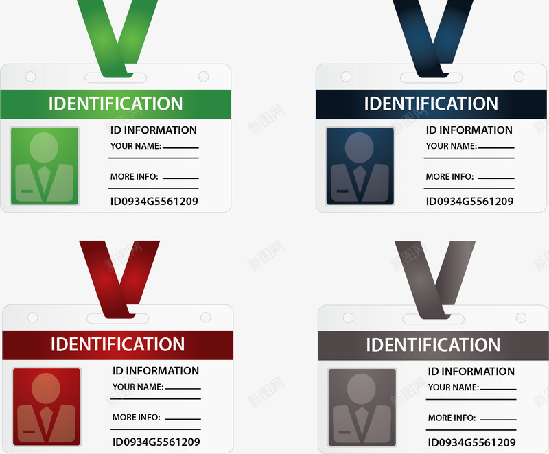 身份证明卡片png免抠素材_88icon https://88icon.com 身份证明 身份证明卡片