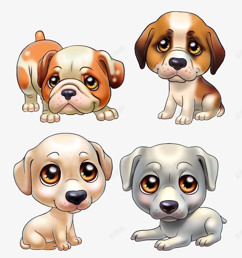 忧郁伤心的卡通狗png免抠素材_88icon https://88icon.com 卡通狗 垂头丧气 忧郁 悲伤 插画狗 泄气 表情包