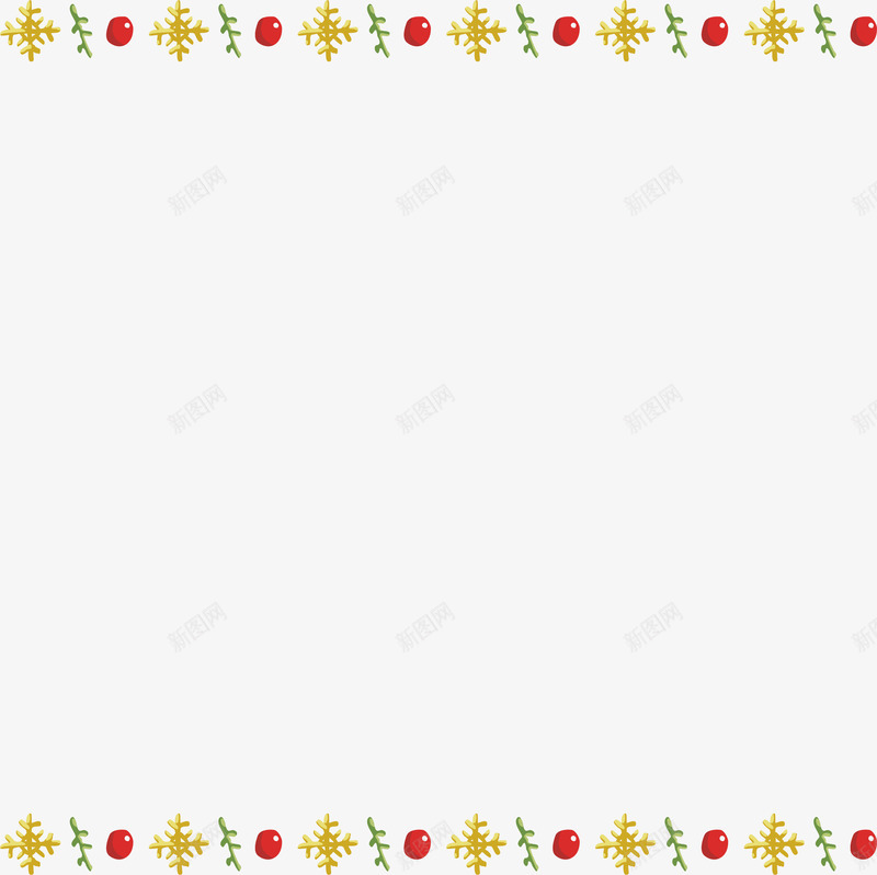 金色雪花边框png免抠素材_88icon https://88icon.com 圣诞节 圣诞边框 矢量png 金色雪花 雪花 雪花边框