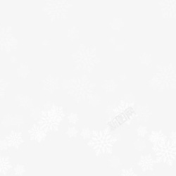 冬季边框白色清新雪花背景高清图片