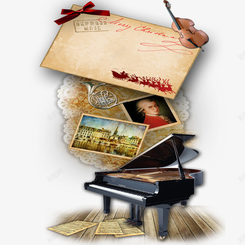 欧式钢琴音乐会海报psd免抠素材_88icon https://88icon.com 复古 大方 欧式海报 装饰 钢琴音乐会 音乐会海报