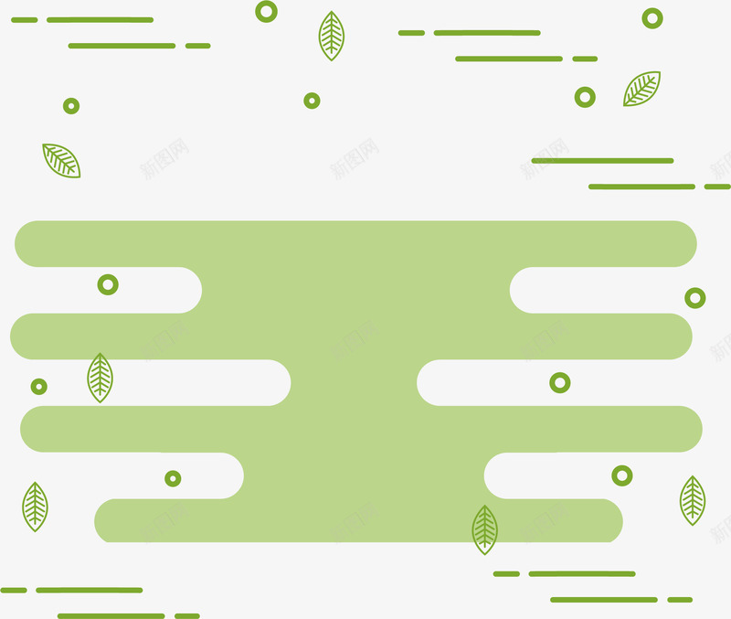 清新叶子底纹背景png免抠素材_88icon https://88icon.com 中国风 云雾 免抠PNG 卡通 可爱 圆圈 树叶 横线 横线线条 花纹