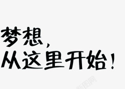美丽从这里开始梦想从这里开始高清图片