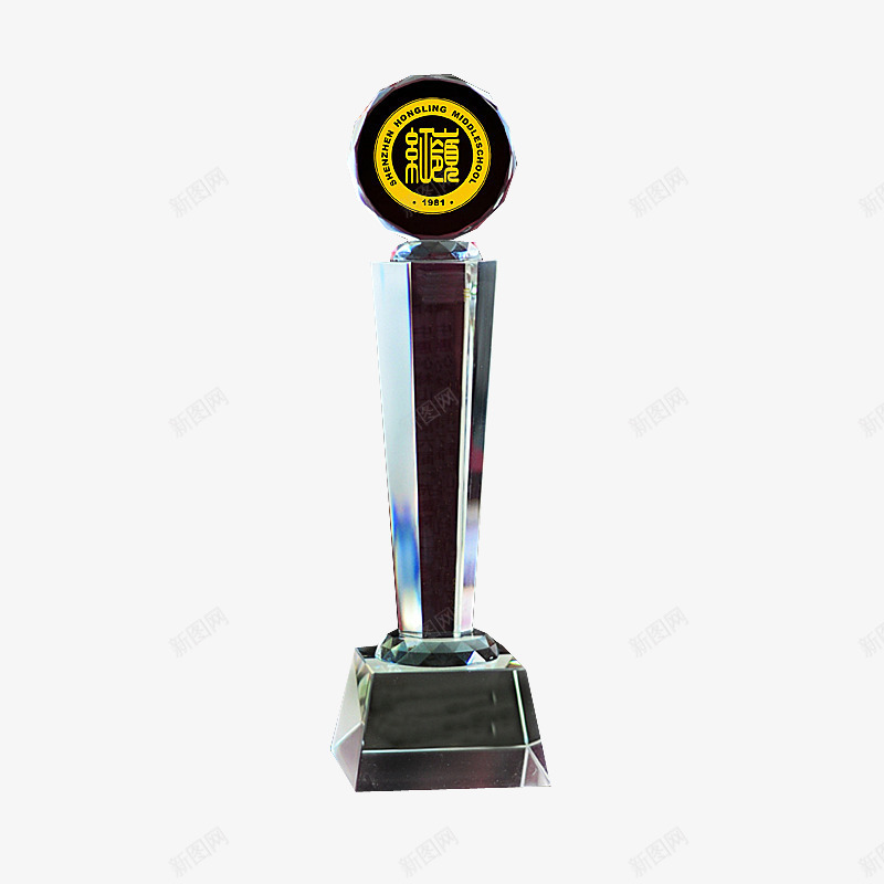 玻璃奖杯png免抠素材_88icon https://88icon.com 冠军杯 奖杯 玻璃 玻璃奖杯 纪念杯