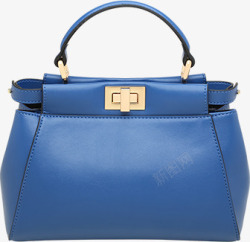 时尚清新蓝色夏季包包素材