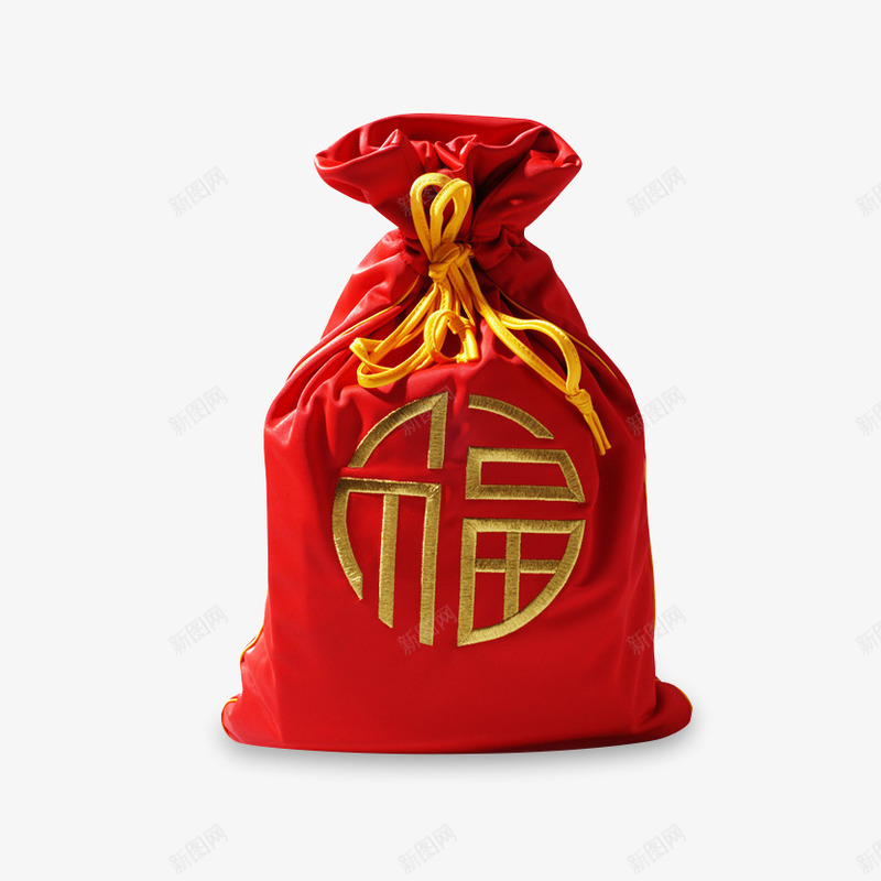 实物红色圣诞元旦福袋png免抠素材_88icon https://88icon.com 产品实物 元旦福袋 圣诞福袋 新年福袋 福袋 红包 红色福袋