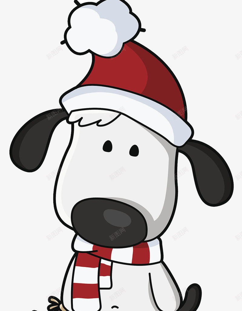 圣诞节小狗png免抠素材_88icon https://88icon.com 促销 圣诞帽 圣诞树 圣诞礼物 圣诞老人 圣诞节 小狗 帽子 缤纷 节日 雪花