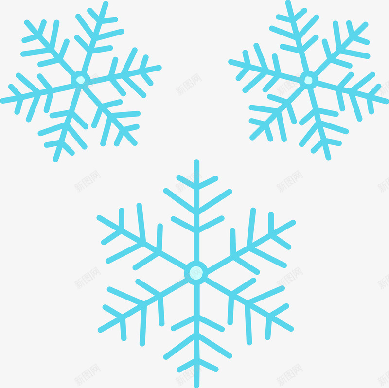 雪花png免抠素材_88icon https://88icon.com 下雪 冰冻 雪花