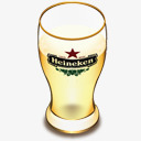 heineken喜力啤酒玻璃Beericon图标图标